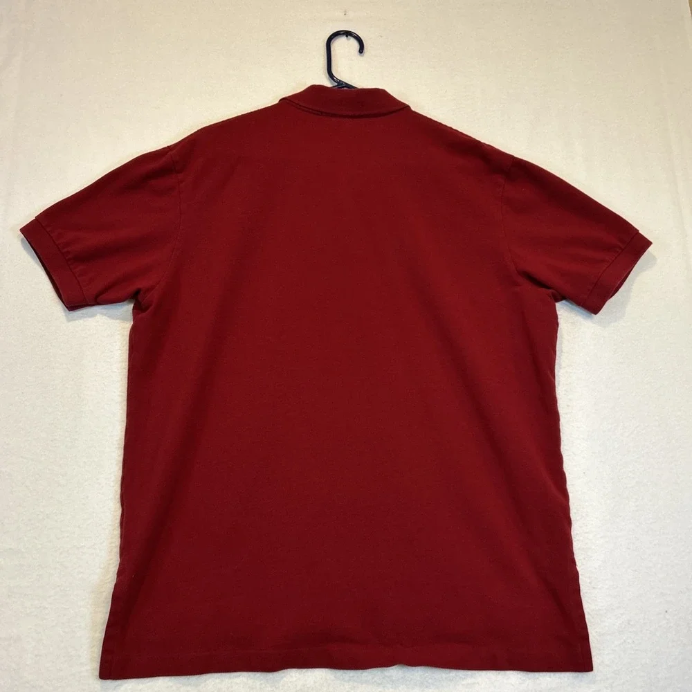 Ralph Lauren Polo Golf Shirt Mens XL Red Short Sleeve 100% Cotton Vintage Pique